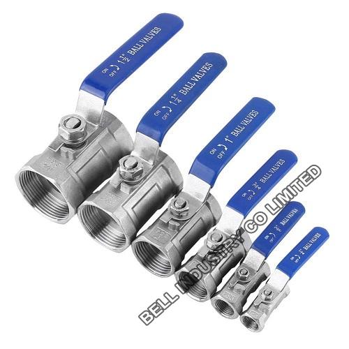 1PC STAINLESS STEEL BSP BALL VALVE