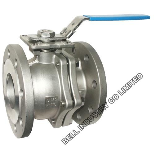 DIN PN16 Stainless steel flanged Ball Valve