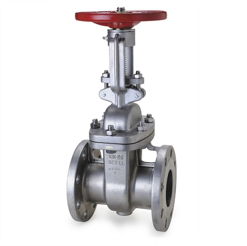 JIS 10K Stainless steel gate valve