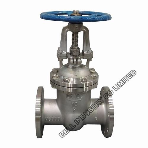 DIN F4/F5/F7 Stainless steel flanged gate valve