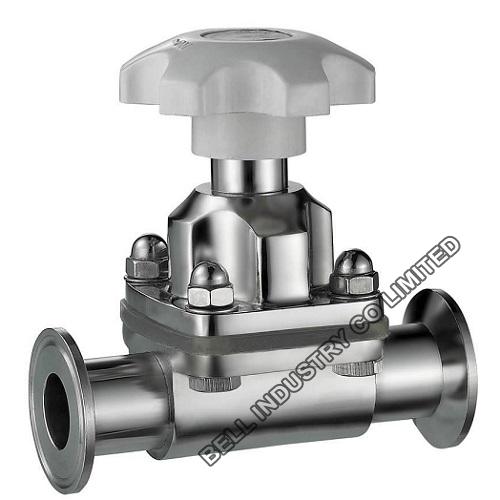 Aseptic diaphragm valve stainless steel 316