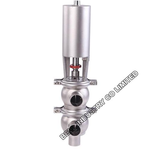 Sanitary Aseptic Divert Seat Valves-Shut-Off-Single seat Valves