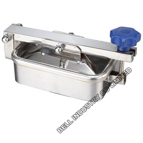 Hygienic rectangular manhole tank door 425X335,535X435