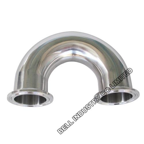 3A Sanitary Hygienic 180 Deg Bend-Stainless steel INOX dairy fitting