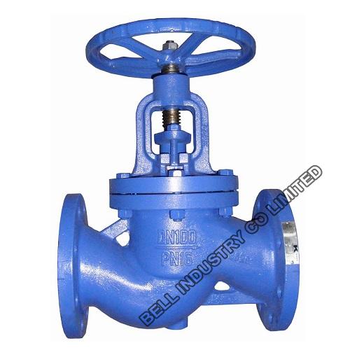  Cast-Iron-Globe-Valve-DIN 3201 F1-PN10-PN16-GG25