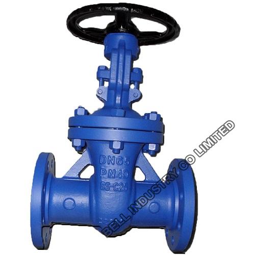 PN40 CAST STEEL GATE VALVE-DIN 3202 F7-WCB-GSC25