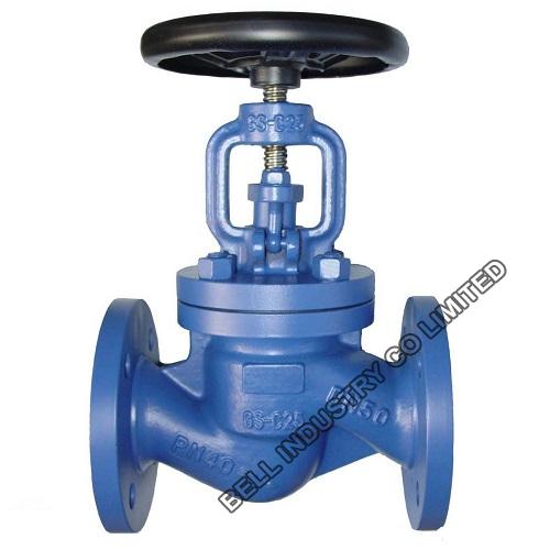 DIN 3202 F1 CAST STEEL GLOBE VALVE-PN16-PN100