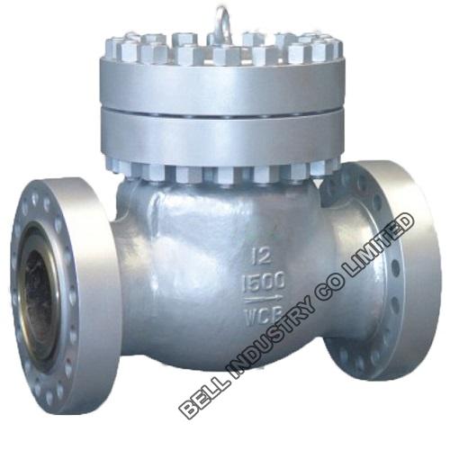 API 6D Cast Steel  Swing Check Valve RF Flanged Type 