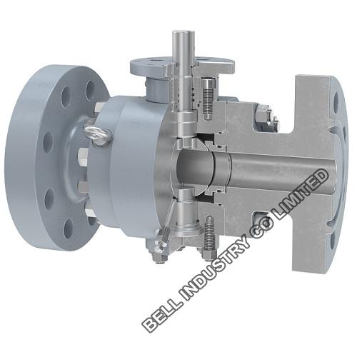 Side Entry Trunnion Ball Valve