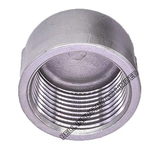 BSP NPT ROUND CAP 150LB 316 STAINLESS STEEL