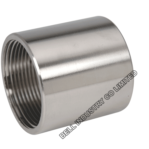 BSP NPT FULL COUPLING 150LB 316 STAINLESS STEEL 