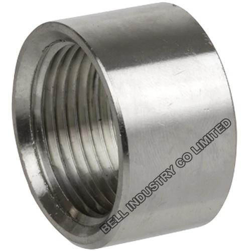 BSP NPT HALF COUPLING 150LB 316 STAINLESS STEEL 