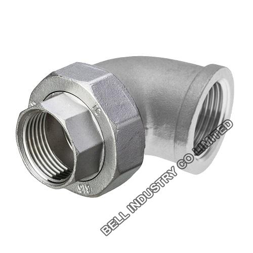 BSP ELBOW UNION F/F 150LB 316 STAINLESS STEEL 