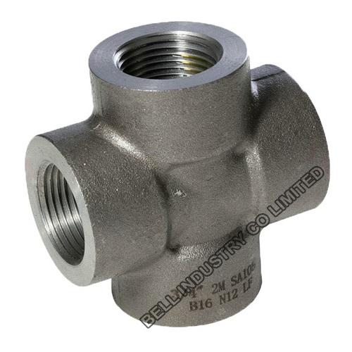 Forged steel Screwed  Cross -3000LB-1500LB