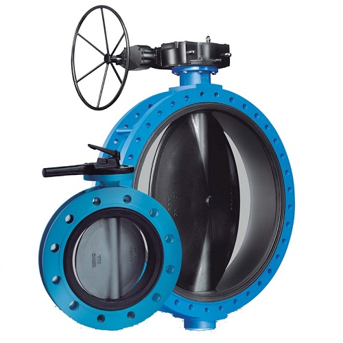 Butterfly Valves with gearbox Actuators
