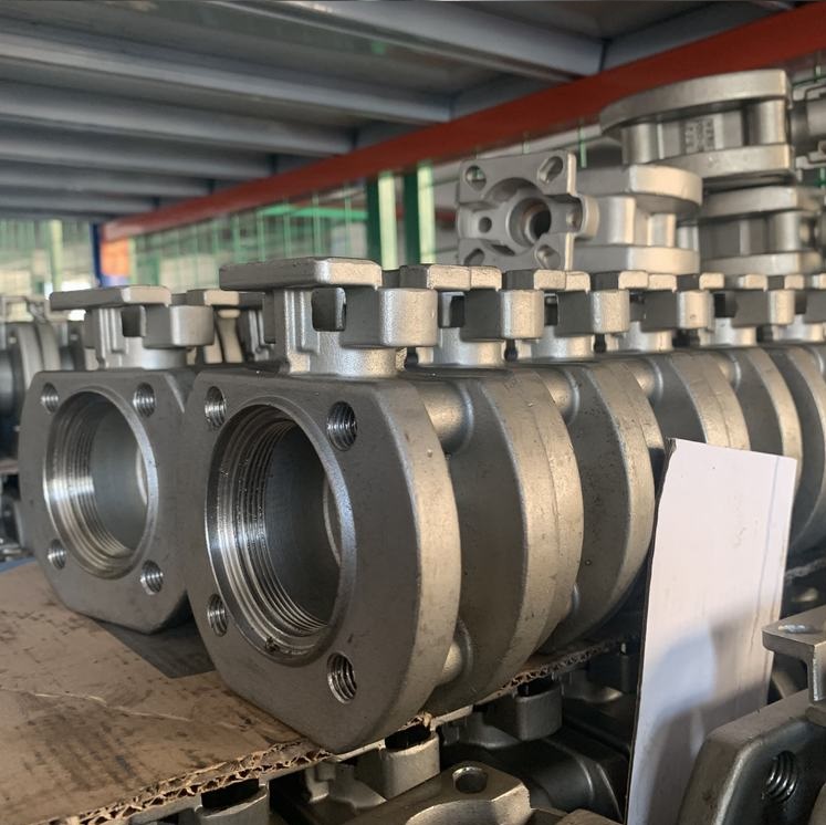 Wafer type ball valve