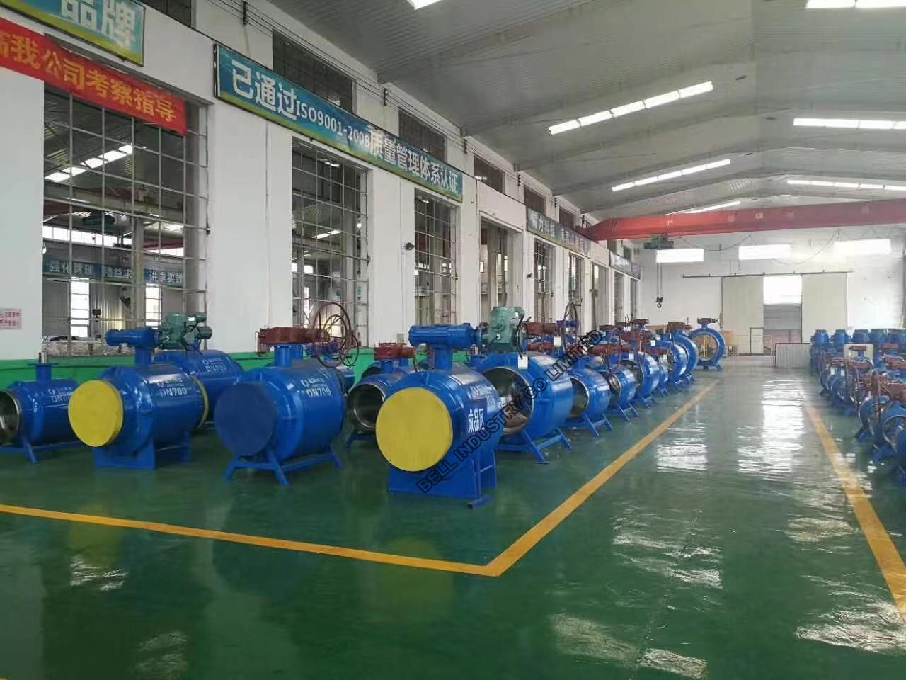 Carbon steel Fully welded ball valve reduced bore Full Bore