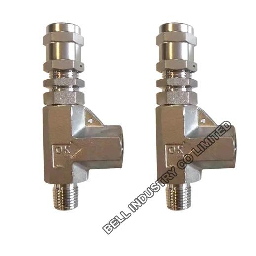 Stainless Steel Male to Female Adjustable Angle Relief Valve
