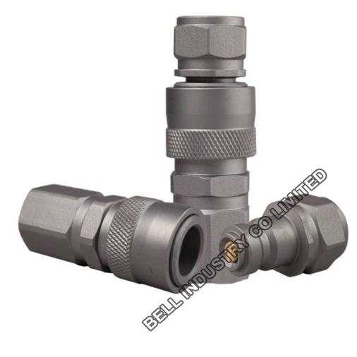 1500 Bar Carbon Steel Quick Disconnect Coupler