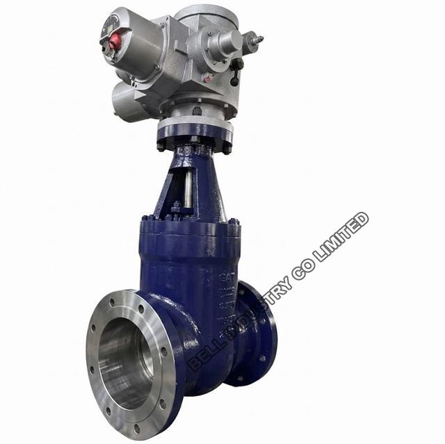 Z961Y High Temperature Motorized Wedge Pressure Seal Gate Valve