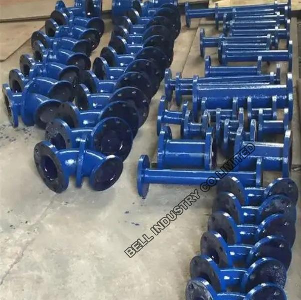 Glass lined steel pipe fittings